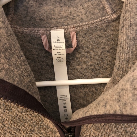 Lululemon “Fleece and thank you pullover” sweater - Picture 2 of 5